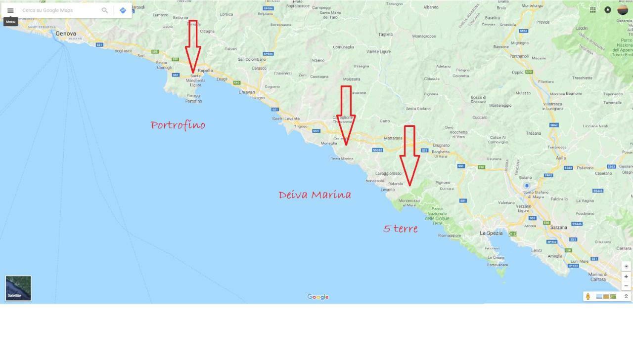 Appartamento 50Mt Dal Mare E Dalla Stazione Deiva Marina Exterior foto